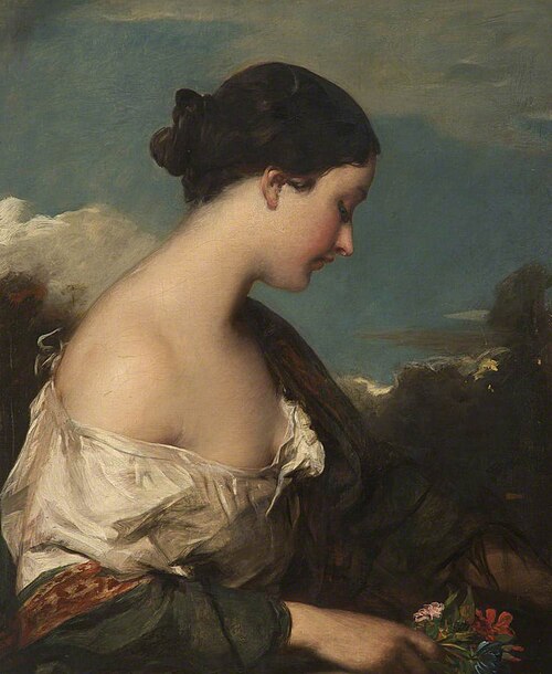 Contemplation, , James Sant