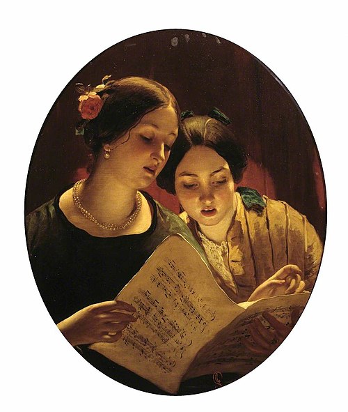 The Duet, , James Sant