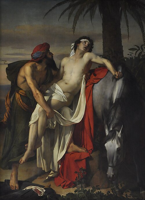 The Good Samaritan, 1825, Jan Baptist Lodewyck Maes