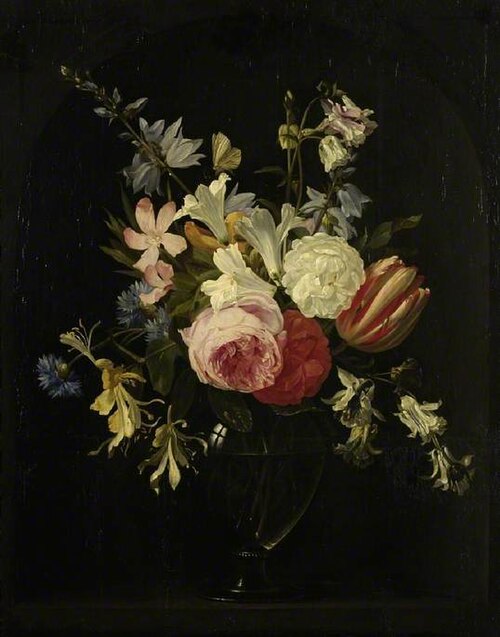 A vase of flowers, 1650, Jan Philips van Thielen