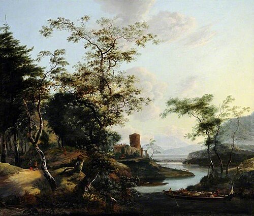 Landscape with a Ruined Castle, 1667, Jan Gabrielsz. Sonjé