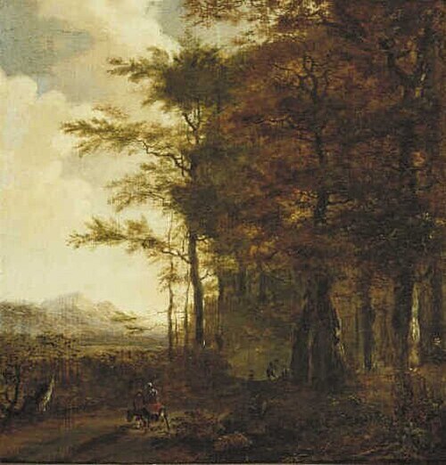Edge of a Forest in the Evening, 1654, Jan Gabrielsz. Sonjé