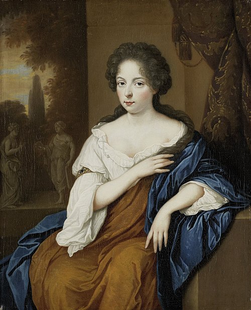Portrait de femme, 1685, Johannes van Haensbergen