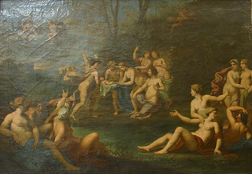 The Education of Bacchus, 1681, Johannes van Haensbergen