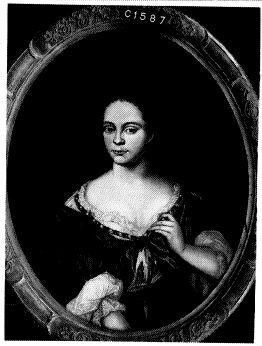 Portrait of Margaretha Everaerts (1657-1693), 1687, Johannes van Haensbergen