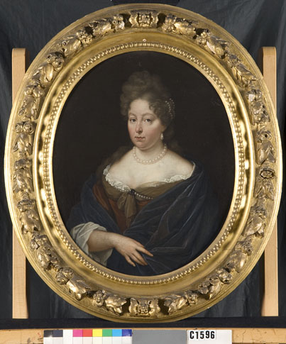 Portrait of Martha van Groenhoven (1649-1716), 1693, Johannes van Haensbergen
