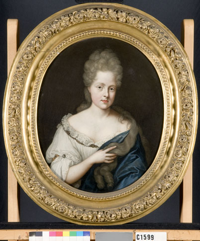 Portrait of Catharina Hoffer (1678-1707), 1693, Johannes van Haensbergen
