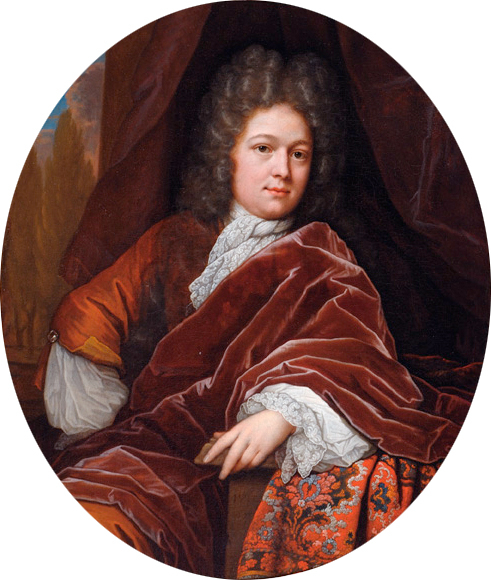 Portrait of Adriaan van Bredehoff, 1695, Johannes van Haensbergen
