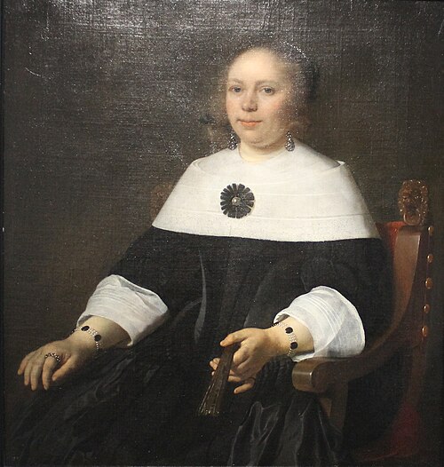 Portrait de dame, 1700, Bartholomeus van der Helst