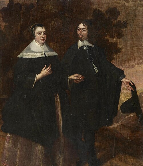 Portrait d'un gentilhomme et de sa femme, 1650, Bartholomeus van der Helst