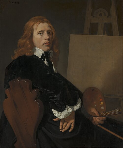 Portrait de Paulus Potter, 1654, Bartholomeus van der Helst