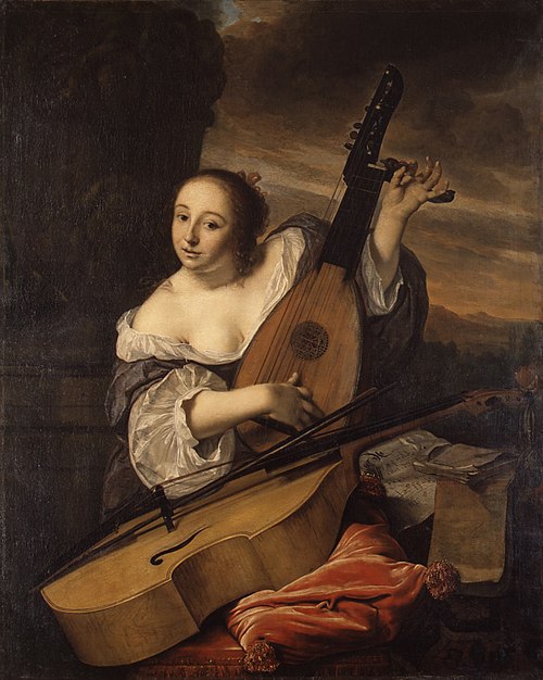 The Musician, 1662, Bartholomeus van der Helst