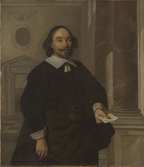 Portrait of Michiel Heusch, 1653, Bartholomeus van der Helst