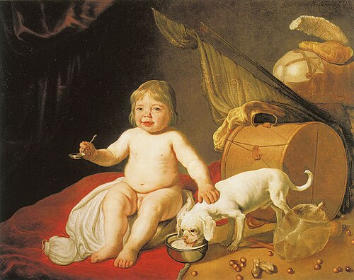 Boy with a Spoon, 1643, Bartholomeus van der Helst
