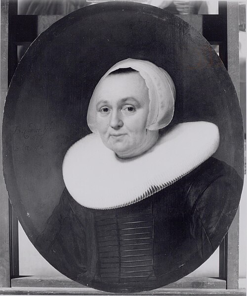 Portrait of Maritge Jansdr. Pesser, 1647, Bartholomeus van der Helst