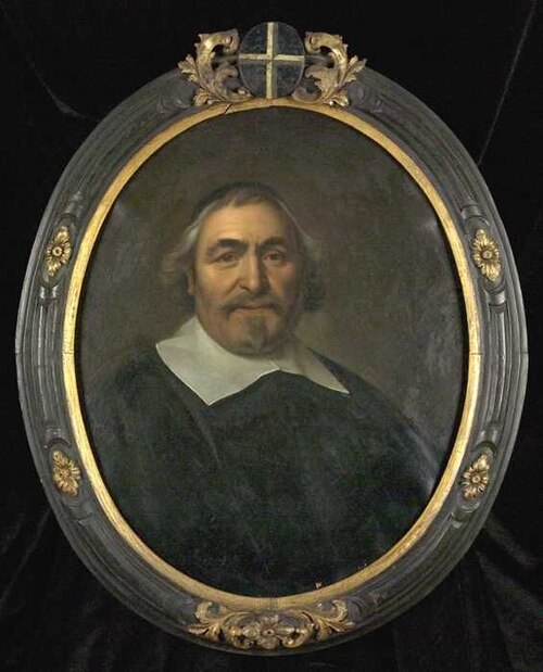 Portrait of Jacob Jacobsz. Van Couwenhoven, 1650, Bartholomeus van der Helst