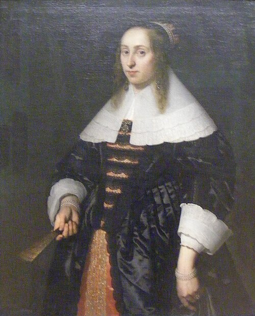 Femme en robe noire, 1649, Bartholomeus van der Helst