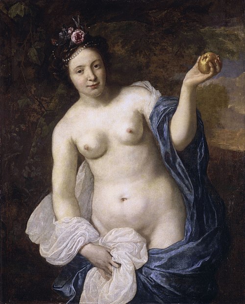 Vénus tenant la pomme de Pâris, 1664, Bartholomeus van der Helst