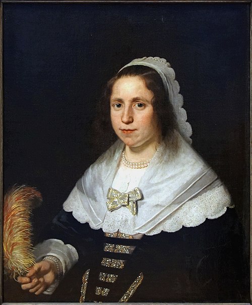 Portrait de femme, 1645, Bartholomeus van der Helst