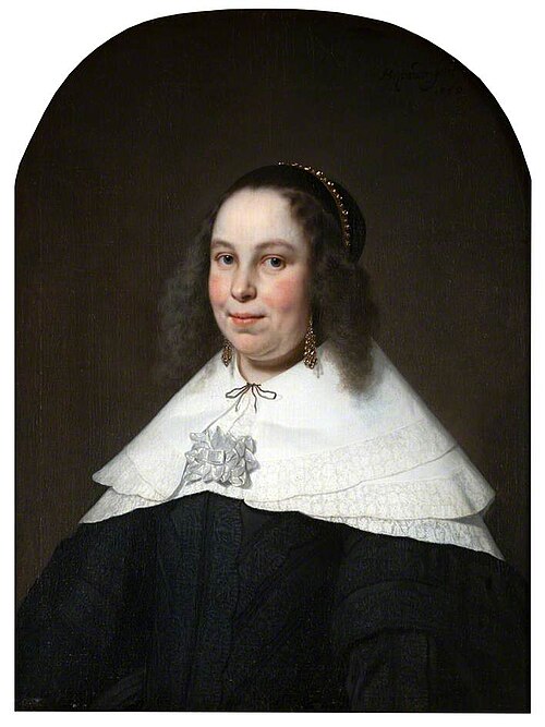 Portrait of the Burgomeister's Wife, 1650, Bartholomeus van der Helst