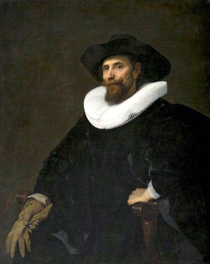 Portrait d'un gentilhomme, 1653, Bartholomeus van der Helst