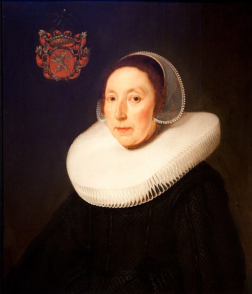 Portrait of the Burgermeester's Wife, Weyntgen van Bronckhorst, 1642, Bartholomeus van der Helst