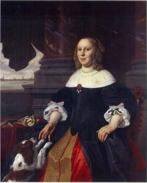 Portrait of Catharina Claesdr. Gaeff alias Lambertsdr. Opsy (1619-1698), 1658, Bartholomeus van der Helst