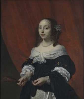 Portrait d'une dame, 1664, Bartholomeus van der Helst