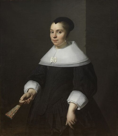 Portrait d'une femme, 1655, Bartholomeus van der Helst