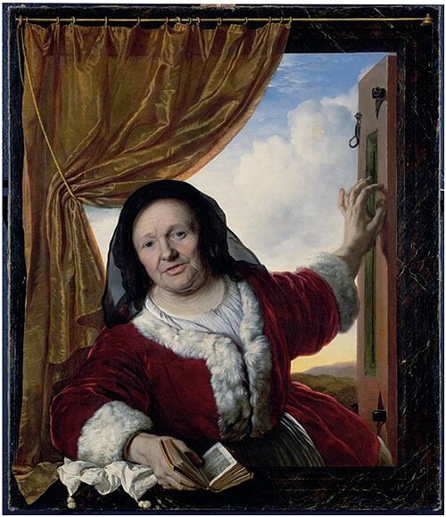Woman in the window, 1665, Bartholomeus van der Helst