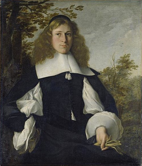 Portrait of a young man at half length, 1663, Bartholomeus van der Helst