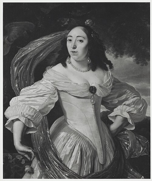 Portrait of a Woman, possibly Elisabeth, sister of Samuel de Marez, 1662, Bartholomeus van der Helst