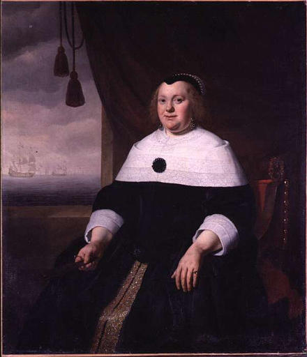 Portrait of Maria Smit, wife of Gideon de Wildt, 1657, Bartholomeus van der Helst