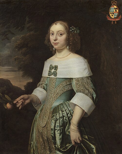 Portrait of Sophia Coymans, 1661, Bartholomeus van der Helst