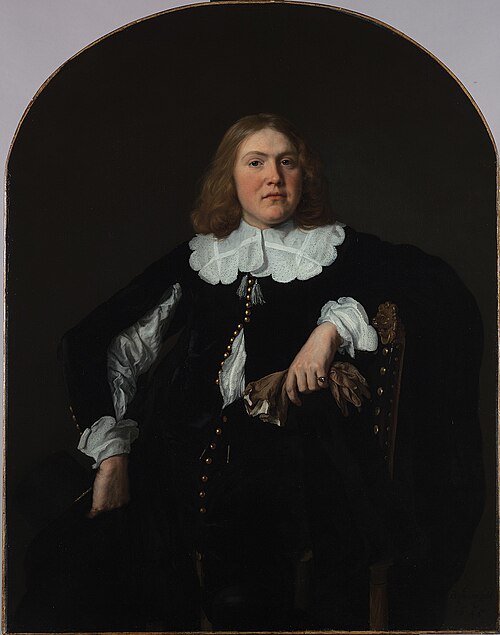 Portret van een man, 1645, Bartholomeus van der Helst