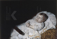 Portret van een kind op zijn doodsbed, 1645, Bartholomeus van der Helst