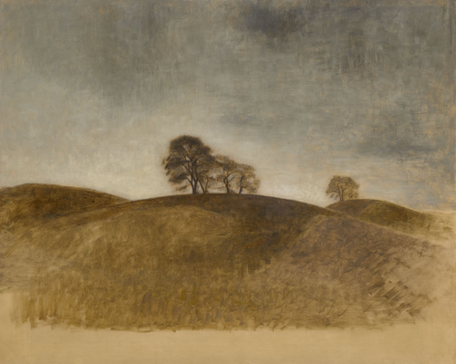 Dunkebakke, Frederiksværk, 1904, Vilhelm Hammershøi