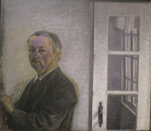 Autoportrait (1911), 1911, Vilhelm Hammershøi