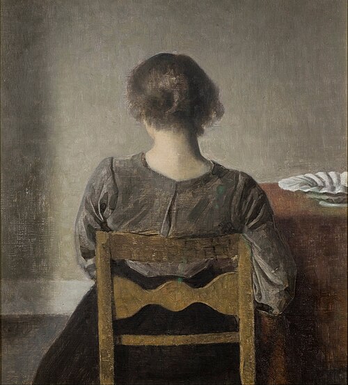 Hvile, 1905, Vilhelm Hammershøi