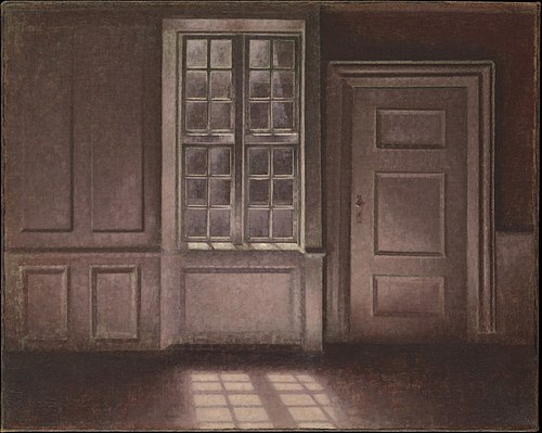 Moonlight, Strandgade 30, 1900, Vilhelm Hammershøi