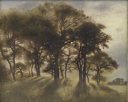 Near Fortunen, Jægersborg Deer Park, North of Copenhagen, 1901, Vilhelm Hammershøi