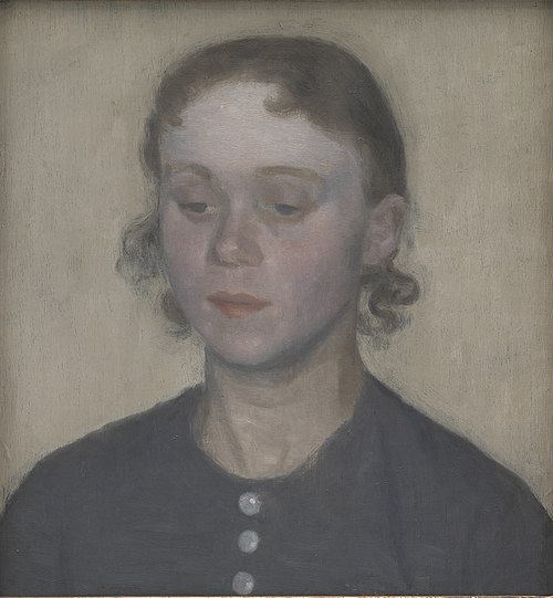 The Artist's Wife, Ida Hammershøi, née Ilsted, 1894, Vilhelm Hammershøi