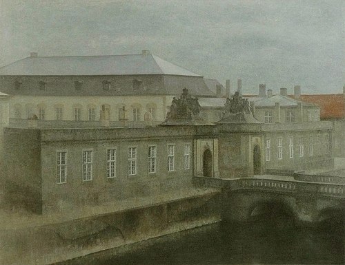 Vue du Château de Christiansborg. Fin d'automne, 1892, Vilhelm Hammershøi