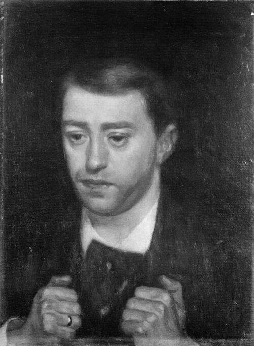 Komponisten Fini Henriques, 1896, Vilhelm Hammershøi