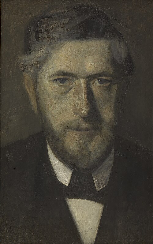 J.F. Willumsen, 1901, Vilhelm Hammershøi