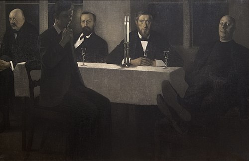 Five Portraits, 1901, Vilhelm Hammershøi