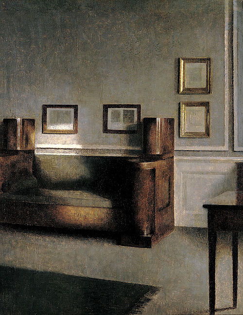 Sunny Parlor., 1901, Vilhelm Hammershøi