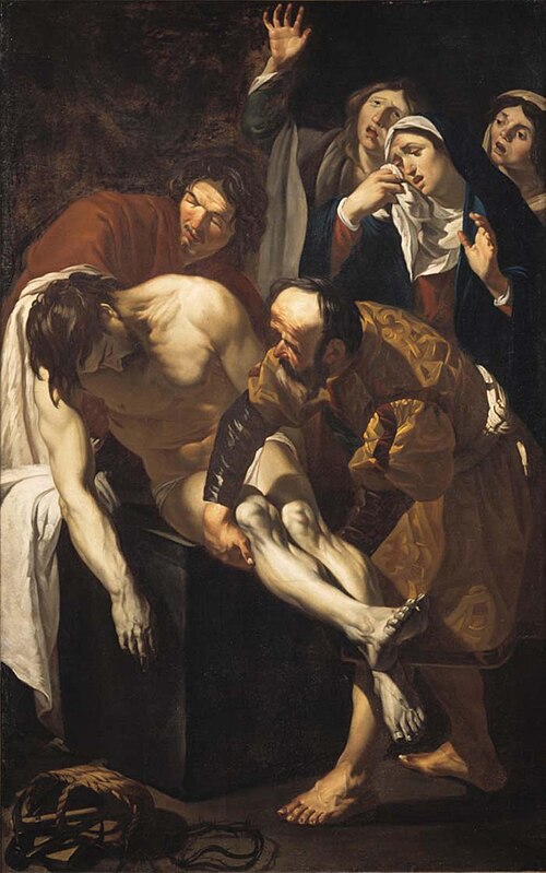 The entombment, 1619, Dirck van Baburen