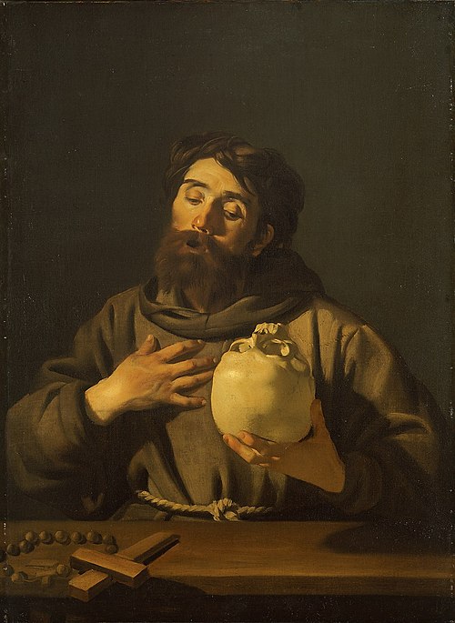 Saint Francis, 1618, Dirck van Baburen