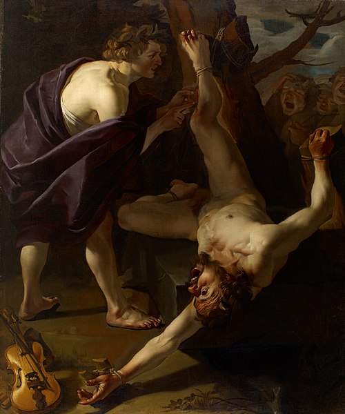 Apollo Flaying Marsyas, , Dirck van Baburen